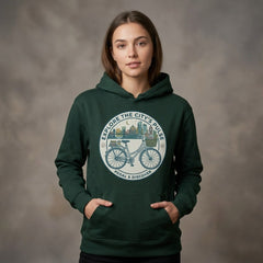 Urban Pulse City Cycling Graphic - Explore the City's Pulse T-Shirt