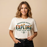 Explore Mountain Paths Cozy Knit