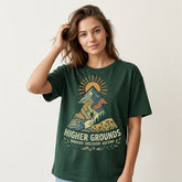 Higher Grounds Mountain Hiking Graphic Tee