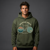 Wanderlust Bicycle Co Adventure Tee - Explore the Unknown Cycling Graphic
