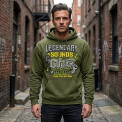 Legendary Sounds Guitar Living The Rhythm Graphic