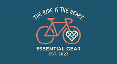The Ride is the Heart Cycling Lifestyle Graphic - Essential Gear