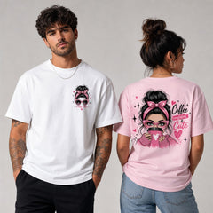 Coffee Confident Cute Graphic Apparel Collection