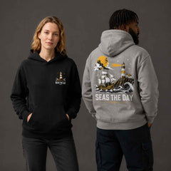 Seas the Day Vintage Nautical Graphic T-Shirts and Hoodies