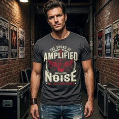 Sound of Amplified Noise - Vintage Guitar Wings T-Shirt