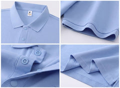 Custom Kids Premium Cotton Polo Shirt | Breathable & Anti-Pill Team Uniform
