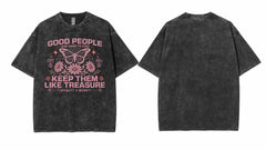 Good People Butterfly Loyalty Treasure Graphic Apparel Collection