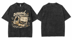 Sound Matters Vinyl Turntable Analog Soul Graphic Apparel Collection