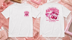Sweet Strong and Fearless Pink Cherry Girlboss Graphic Apparel Collection (T-Shirts and Hoodies)