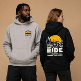 Ride Together Share The Road Cycling Adventure Graphic Apparel Collection (T-Shirts and Hoodies)