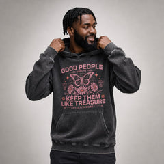 Good People Butterfly Loyalty Treasure Graphic Apparel Collection