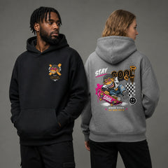 Stay Cool Monkey Skateboard Streetwear Graphic Apparel Collection