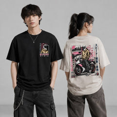 Camisetas y sudaderas con gráficos JDM Streetwear Sunday Rider