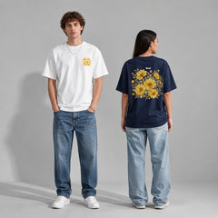 Golden Blossom Botanical Graphic Apparel Collection (T-Shirts and Hoodies)
