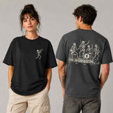 Skeleton Rock Band Graphic Apparel Collection (T-Shirts and Hoodies)