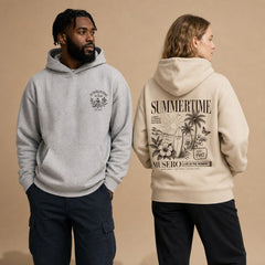 Summertime Musero Retro Streetwear Graphic T-Shirts and Hoodies