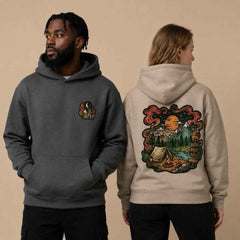 Wild and Free Retro Camp Graphic Hoodies and T-Shirts
