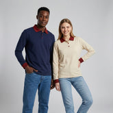 Premium Custom Long Sleeve Polo – Cotton-Feel Polyester Team Uniform & Workwear - MintiClothing