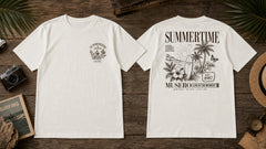 Summertime Musero Retro Streetwear Graphic T-Shirts and Hoodies