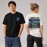 Starry Sky Artistic Southwest Graphic Apparel Collection