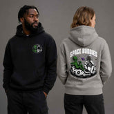 Space Buddies Retro Sci-Fi Graphic T-Shirts and Hoodies