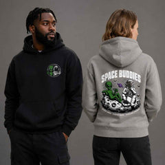 Space Buddies Retro Sci-Fi Graphic T-Shirts and Hoodies