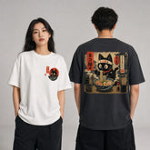 Japanese Neko Ramen Cute Cat Graphic Apparel Collection