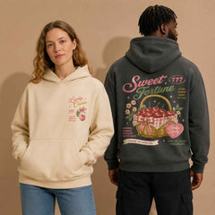 Sweet Fortune Cherry Retro Graphic Hoodies and T-Shirts