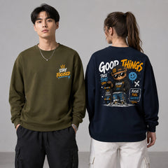 Colección de Ropa Gráfica Urbana "Teddy Bear Stay Focused"