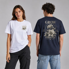 Vintage Lily Growth Typography Graphic Apparel (T-Shirts and Hoodies)