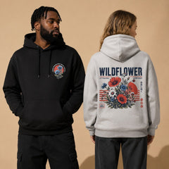Colección de Ropa Gráfica Retro para Calle "Wildflower"