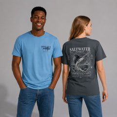 Saltwater Pursuit Nautical Graphic T-Shirts & Hoodies Collection