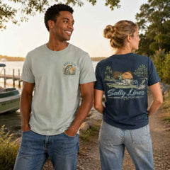 Salty Lines Fishing Graphic Apparel Collection (T-Shirts & Hoodies)(副本)