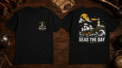 Seas the Day Vintage Nautical Graphic T-Shirts and Hoodies