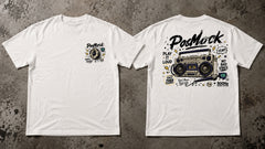 Retro Boombox Street Graphic Apparel Collection (T-Shirts and Hoodies)