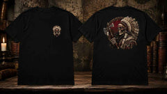 Chieftain Skull Warrior Streetwear Graphic T-Shirts and Hoodies