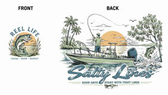 Salty Lines Fishing Graphic Apparel Collection (T-Shirts & Hoodies)(副本)