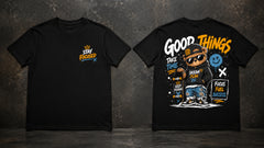 Teddy Bear Stay Focused Streetwear Graphic Apparel Collection