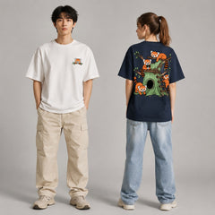 Pocket Red Pandas Woodland Adventure Graphic Apparel Collection (T-Shirts and Hoodies)