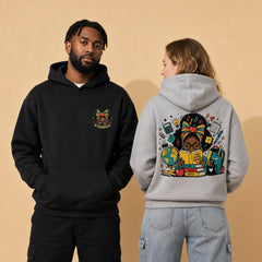 Afro Teacher Life Graphic Apparel Collection (T-Shirts and Hoodies)