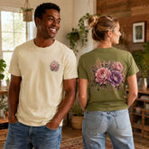 Vintage Watercolor Peonies Floral Graphic T-Shirts & Hoodies(副本)