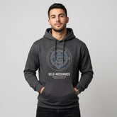 Velo Mechanics Drivetrain Cycling Tee - Precision in Motion Graphic
