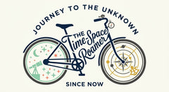 The Time-Space Roamer Journey Cycling Graphic - Cosmic Explorer