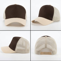 Custom 5-Panel Trucker Hat | Cotton Mesh Cap for Team Uniforms