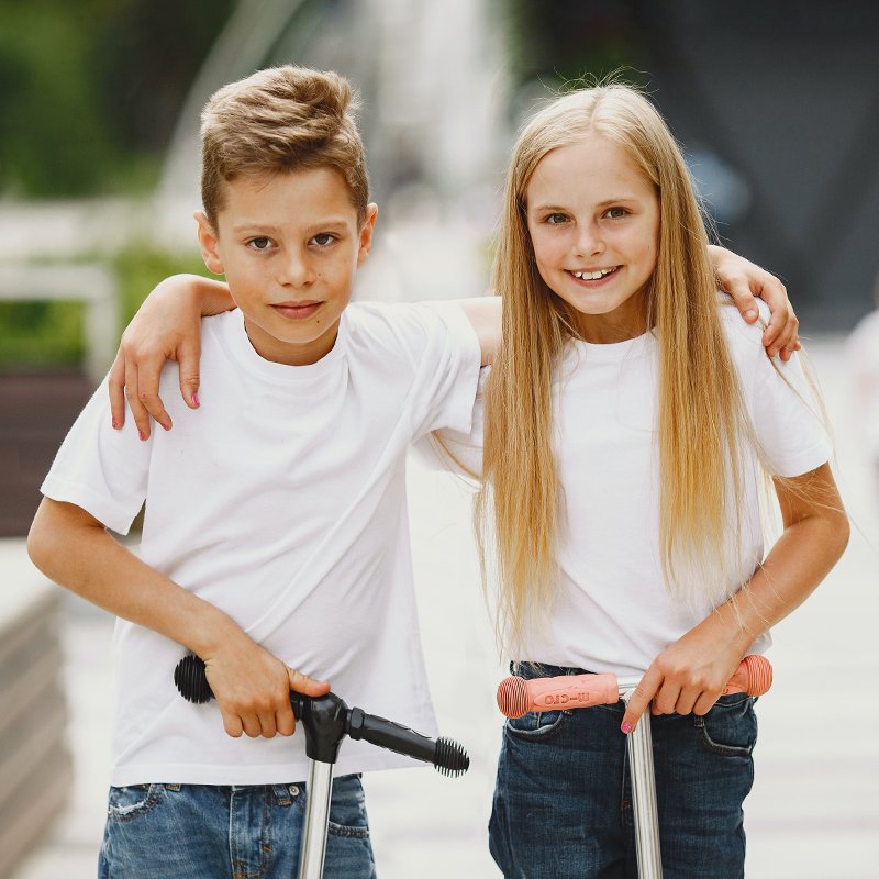 79000B Kids 100% Cotton T-Shirts