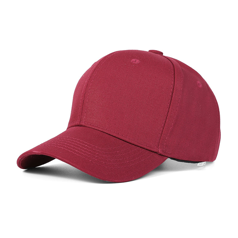 6 Panels Cotton Baseball Hats