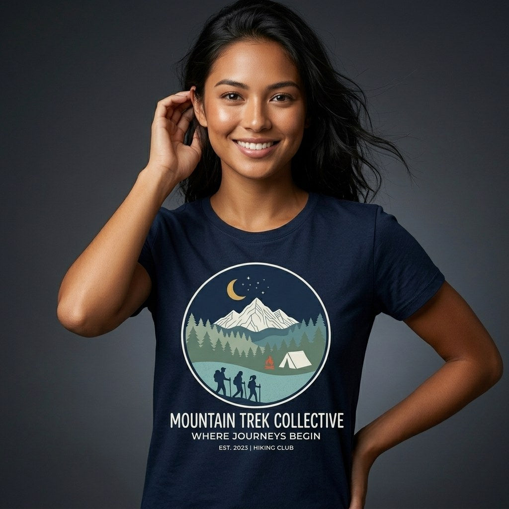 Womens Navy Alpine Night Camping