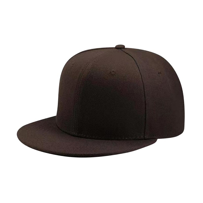 Custom 6-Panel Flat Brim Snapback | 100% Cotton | Team & Merch