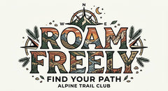 Roam Freely Women's Olive Mountain Graphic Hoodie