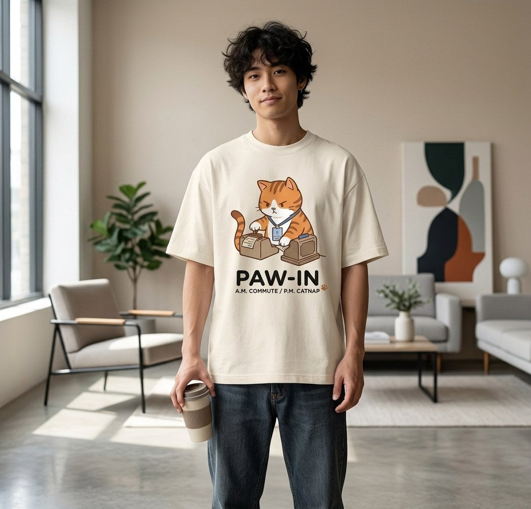 Paw-In Morning Commute Cat Top
